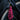 Scrunchie sleutelhanger - Pauw Roze