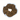 Scrunchie - Bruin - Blauw
