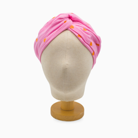 Bandeau - Zacht Linnen - Hartjes - Roze