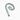 Scrunchie Keycord - Flowers Mint