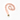 Scrunchie Keycord - Flowers Roze