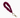 Scrunchie sleutelhanger - Gouden Stip - Bordeaux Rood