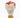 Bandeau - Linnen Creme/Rood