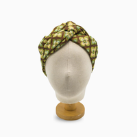 Bandeau - Flower Groen - Bruin