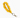 Scrunchie sleutelhanger - Gouden Stip - Geel