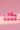 Roze haarklem dames met rode hartjes haarclip stijlvolle haaraccessoire op roze achtergrond