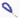 Scrunchie sleutelhanger - Rib Lente Fel Paars