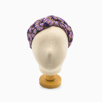 Bandeau - Pauw Paars Glitter