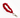 Scrunchie Sleutelhanger - Rood