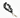 Scrunchie Sleutelhanger - Stip Zwart/Wit