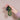 Scrunchie sleutelhanger - Pauw Groen