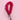 Scrunchie sleutelhanger - Valentijn - Roze