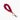Scrunchie sleutelhanger - Vakjes Roze/Rood