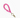 Scrunchie sleutelhanger - Vakjes Roze Klein